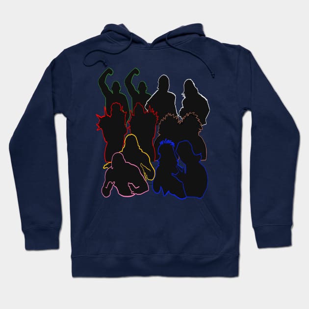 Classic Tag Teams Hoodie by Ace13creations